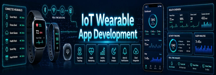 IoT wearable app development services